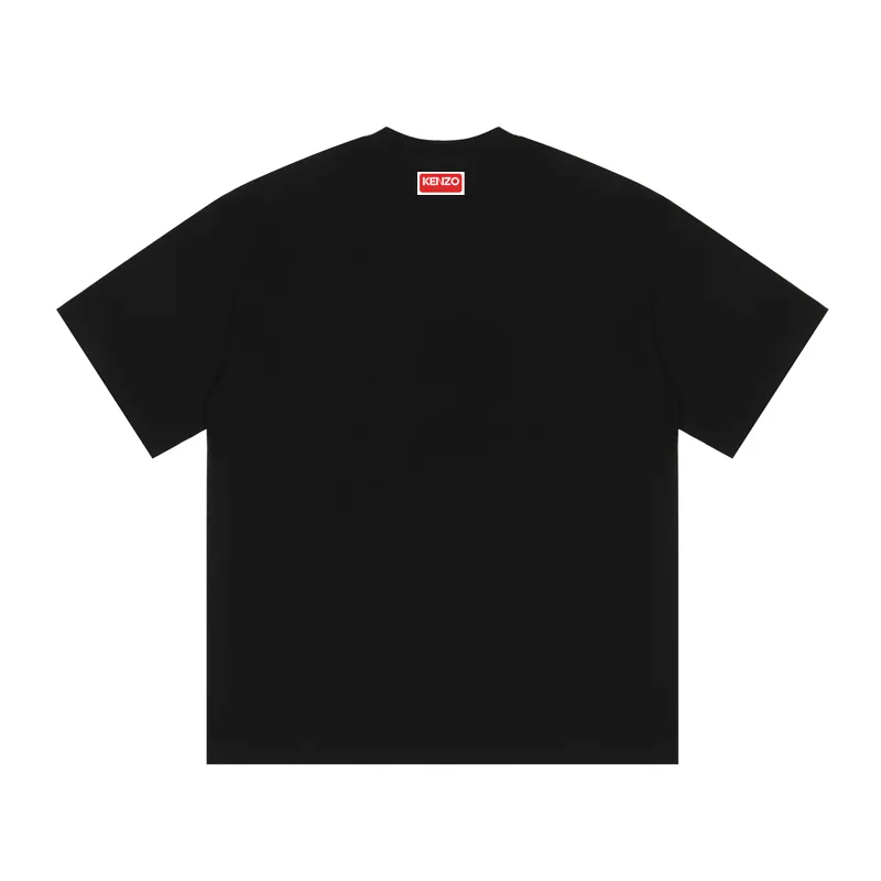 'KENZO Team Jungle Tiger Oversized T-Shirt VARSITY JUNGLE' TIGER OVERSIZE T-SHIRT Color: Black Red White Brown Size: M L XL XXL Three Standards Style Number: K 48